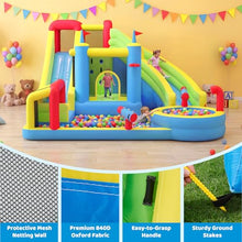 SunSwell Inflatable Water Slide for Kids Backyard with 750W Blower