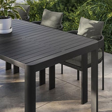 Modway Tahoe Extendable Outdoor Patio Dining Table for 6-8 People in Gray