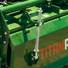 Titan Attachments 48" Rotary Tiller Attachment for Cat 1 Tractors Green