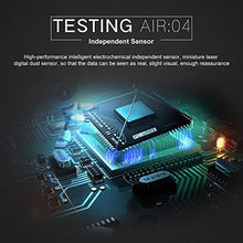CDGTHYU Air Quality Monitor Indoor PM2.5 Formaldehyde(HCHO) TVOC Gas Analyzer Detector Dust Meter Sensor