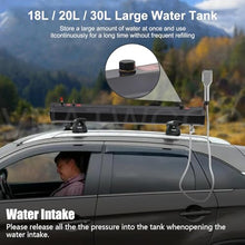 VNATWGOO Outdoor Shower, with 18L/20L/30L Water Tank, Portable Road Shower for Overlanding,18L