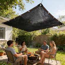 LJTGFHP 90% Sun Shade Cloth with Grommets, 22 x 40 ft Pergola Replacement Shade Cover Canopy Privacy Screen for Outdoor Patio Garden, Black