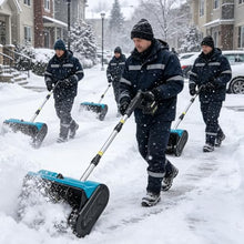 Electric Snow Blower,Featherlight Design Suits Every Family Member, Detachable Compact Size Stores Behind the Door, Clears Properties and Paths Fast 1Battery
