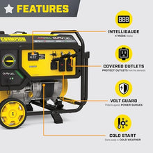 Champion 6875-Watt Dual Fuel Portable Generator