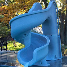 Global Pool Products Tsunami Inground Swimming Pool Water Slide Deck Mounted Grey