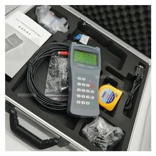 Water Flow Meter, Handheld TDS-100H Liquid Ultrasonic Flow Meter S2 M2 L2 Transducer (DN15-6000mm) Flowmeters,for Outdoor Garden Hose Watering(Host M2 L2)
