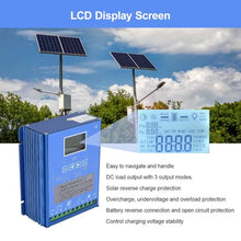pealiritansemen 3000 W Solar & Wind Energy MPPT Controller, Photovoltaic/Battery Dual Power Supply, LCD Widescreen Display, Support 3 Load Modes, for Street Lamp,48V