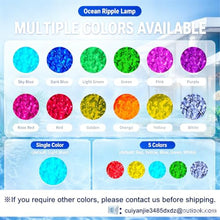 Outdoor Water Wave Projector with 12 LED Color Effects 200W