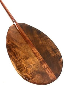 Tikimaster Deep Tone Curly Koa Paddle 50 in T-Handle Made in Hawaii