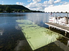 Lake Bottom Blanket Aquatic Weed Control | Chemical-Free Vegetation Inhibitor for Lakes & Ponds | Benthic Barrier | Instant Weed Free Swimming (10.75 feet x 50 feet)