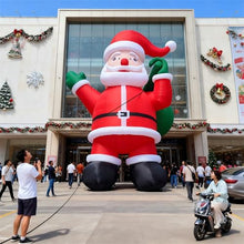26FT Giant Inflatable Santa Claus Decoration with Built - in LED Lights for Christmas Outdoor Yard Lawn Garden