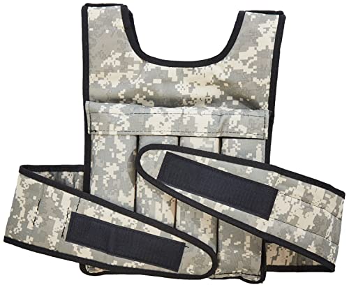 CROSS101 Adjustable Weighted Vest Camouflage