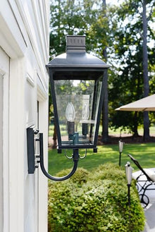 Crystorama Dumont 3 Light Outdoor Sconce Graphite