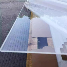 Polycarbonate Sheets All-Weather Outdoor Greenhouse Covering, Plastic Roofing Sheets Rainproof Insulation Protection(1.56x1020m)