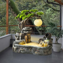 Floor Water Fountain Water Fountain- Indoor Outdoor Floor Standing Fountain Waterfall, Outdoor Fountains Garden for Garden Patio Backyard Porch Home Art Decor Water Fountain Garden Waterfall ( Size :