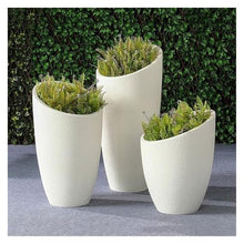 liuzhiwan Flowerpot, Fiberglass Planter Modern Simple Decorative Combination Slanted Mouth Flower Vessel Mall Outdoor Floor Large Ornament