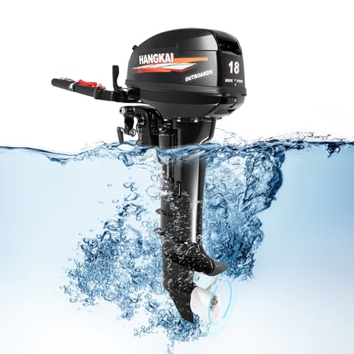 HWBWE 2 Stroke 18HP Long Shaft Outboard Motor 246CC