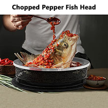 MNSSRN Aluminum Alloy Buffet Pot, Self-Service Heater Set, Catering Self-Service Mini Hot Pot, Outdoor Picnic Home,Red,41cm