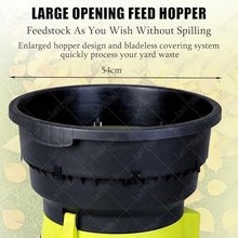 LwiftGal Electric Leaf Mulcher Compost Shredder, Garden Leaf Crusher with Wheels and Storage Bag,8000 RPM Electric Chipper,for Yard Cleanup, Composting Standardconfiguration