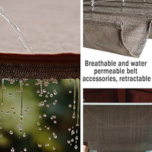Wave Shade Cloth Sails,Wave Sun Shade Sail,Outdoor Retractable Pergola with Sun Shade Canopy,Replacement Shade Cover,Outdoor Slide Wire Wave Shade Sail,with Mounting Kit(W1.7*L13m/W5.57*L42.65ft)