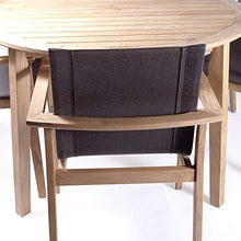 POVL Outdoor Menlo Teak Stacking Dining Chair Set of 6 Graphite