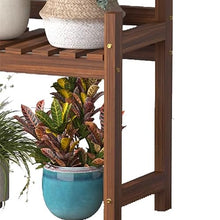 Hanging Plant Stand Indoor Wood Tall Flower Stand For Multiple Plants Plant Shelf Coat Rack Stand For Window Plant Shelf Indoor Garden Balcony Home Decor Bedroom Display Rack Simple Ladder Fram