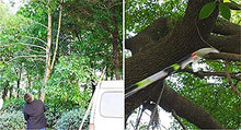 Telescopic Pole Saw 12Ft Extendable Telescopic Landscaping Pole Saw for Pruning and Trimming Branches and Leaves (3.6M) Extendable Limb Saw and Trimmer