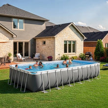 Bestway Power Steel 24’ x 12' x 52” Above Ground Pool with Sand Filter Pump