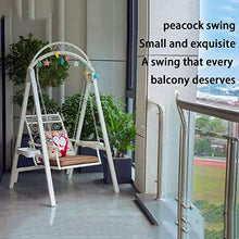 KYTGFH Outdoor Garden,Outdoor Porch SwingCushioned Swing with Pillow,Single Swing Chair,Heavy Duty Hammock Chair,Fun for All Ages