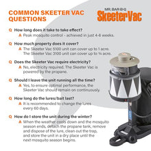 SkeeterVac SV5100 Outdoor Mosquito & Backyard Insect Trap, 1+ Acre Coverage