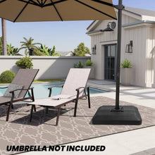 OROTLECT 350 Lb. Plastic/Acrylic Free Standing Cantilever Umbrella Base