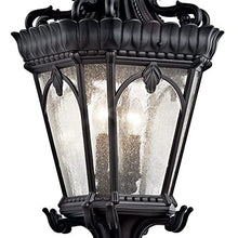 Bailey Street Home 4 Light Post 30 inches Tall by 14 inches Wide-Textured Black Finish Traditional Outdoor Post Lantern 147-Bel-1044904