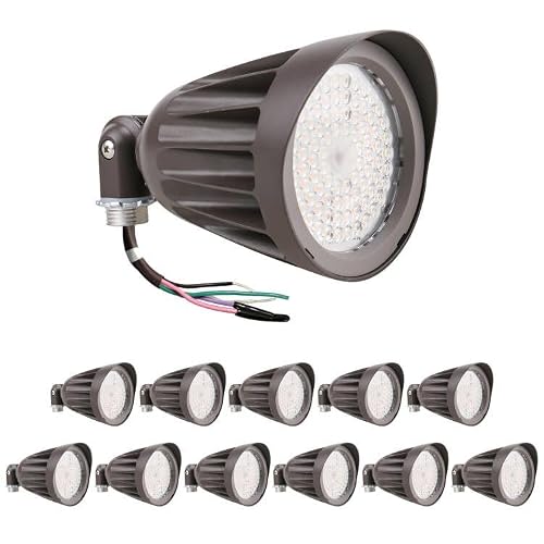 25W LED Bullet Spotlight Flood Light 3CCT Selectable Landscape Spotlight