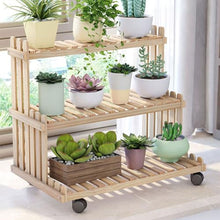 MIIKHI Desktop Plant Stand Wood Window Sill Plant Shelf Small Plant Rack Tiered Flower Rack Indoor Bookshelf Patio Garden Balcony Planter Holder Shoe Racks Shelf Office Plant Shelves with
