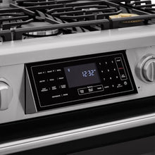 Tilt Panel 36" Natural Gas Range with 6.2 cu ft True Convection Oven (Black)