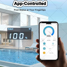 ZXAMZDM Salt Pool Chlorinator System, Smart Chlorine Generator for Above Ground Pool, Built in WiFi App Remote Control Saltwater Swimming System 85M3/20g/h (Size_Name 85M3/20g/h)