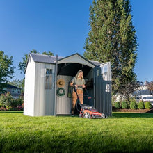 Lifetime Outdoor Storage Shed, 10 x 8 Foot, Gray