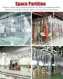 Clear Weatherproof Curtain Divider, Car Port Tarpaulin, Outdoor Camping