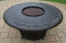 Oakland Living Charleston 5-Piece Deep Sitting Chat Set Antique Bronze