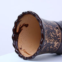thalo Planter Pots Ceramic Flower Pot Home Coffee Table Desktop Decorative Flower Pot Chinese Vintage Flower Pot 12.5/13.7 Inches Plant Container Accessories (Color : A, Size : Large)