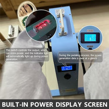 Portable Foot Generator, 350 W, Multifunctional Hand Crank Generator, 12 V/48 V/220 V Output, Dual USB Fast Charge Output, DIY Foot Generator
