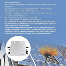 Solar Micro Inverter, MPPT Grid Tie Pure Sine Wave
