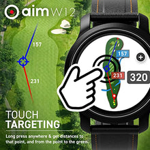 Golf Buddy Aim W12 Golf GPS Watch Black