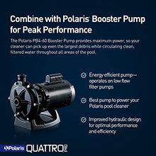 Polaris Quattro P40 Pressure Side Pool Cleaner White