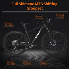 SAVADECK Carbon Fiber Mountain Bike Shimano 11-Speed White