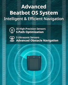 Beatbot iSkim Ultra Solar Pool Skimmer Robot Dark Blue
