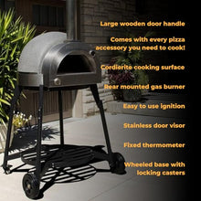 PINNACOLO L’ARGILLA Gas Pizza Oven with Professional Grade Accessories