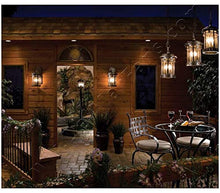 Maxim Santa Barbara VX Three Light Outdoor Wall Mount Vivex Sienna
