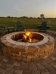 Steel Fire Pit Ring 14" Deep x 45" Diameter