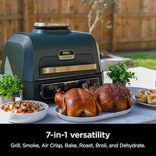 Ninja Woodfire ProConnect Premium XL Outdoor Grill & Smoker, Black & Gold